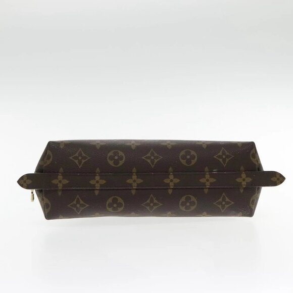 LOUIS VUITTON Monogram Trousse Demi Ronde Cosmetic Pouch M47520 LV Auth 94328 - Picture 13 of 16